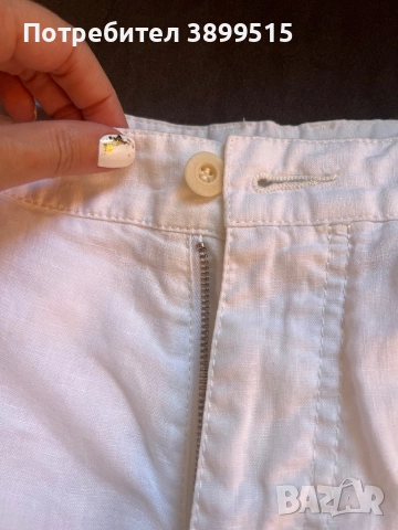 Мъжки ленен панталон HUGO BOSS, снимка 7 - Панталони - 51553114