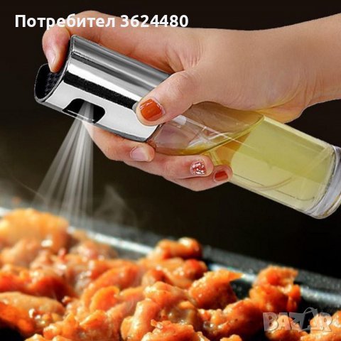 Кухненска спрей - бутилка за олио, снимка 4 - Други - 40039509
