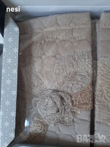 Луксозни памучни комплекти с покривала за спалня.  Турско качество - 260/270 см, снимка 2 - Спално бельо - 42339189