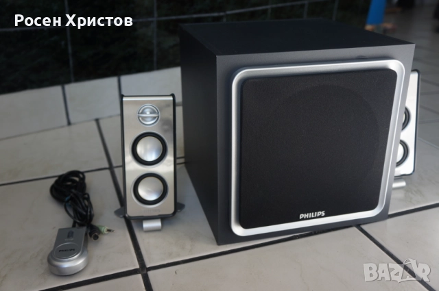 Philips SPA 9300/00 мултимедийни високоговорители 2.1, снимка 3 - Тонколони - 51784685