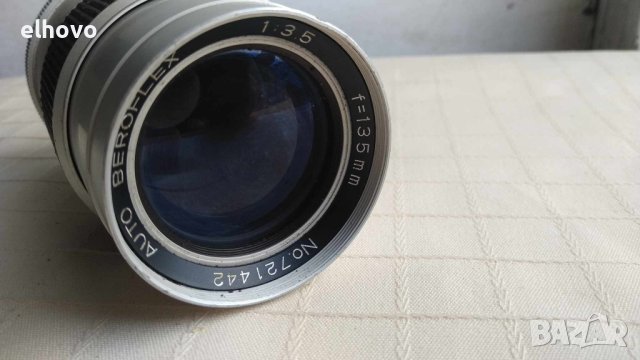 Oбектив Auto Beroflex 1:3.5 f=135mm, снимка 4 - Обективи и филтри - 41393889