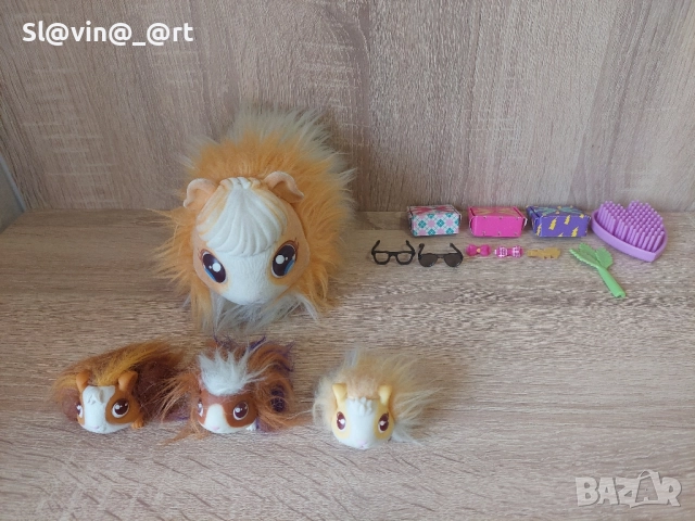 Интерактивен комплект Little live pets хамстер-морско свинче с къща, снимка 3 - Музикални играчки - 51856333