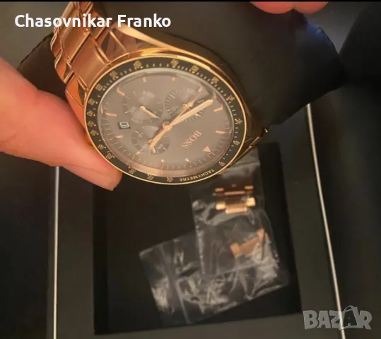 BOSS качествен елегантен дизайнерски марков часовник , снимка 2 - Мъжки - 47574275