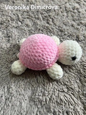 Плетени играчки-костенурки , снимка 10 - Плюшени играчки - 50748319