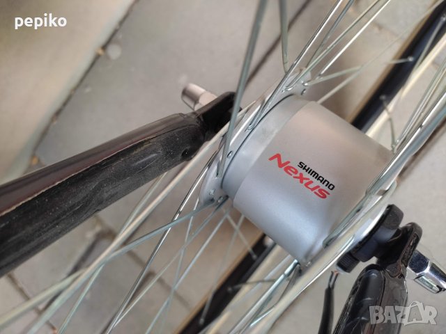 Продавам колела внос от Германия алуминиев градски велосипед CHRISSON N LADY 28 цола SHIMANO NEXUS I, снимка 3 - Велосипеди - 41024942