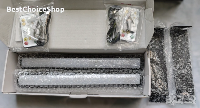 Безжично осветление за картини 2 бр - с дистанционно – презареждаеми, снимка 4 - Лампи за стена - 53399715