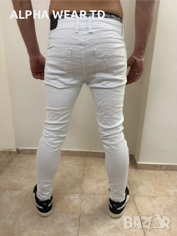 БЕЛИ ДЪНКИ КОД 8069, снимка 2 - Дънки - 53084141