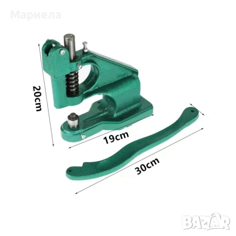 Машина за пробиване на отвори в комплект с матрици и капси