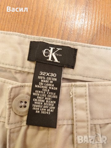 Мъжки панталон Calvin Klein 32x30, снимка 2 - Панталони - 44281580
