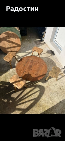 Маса Софра Паралия Синия , снимка 9 - Антикварни и старинни предмети - 50197998