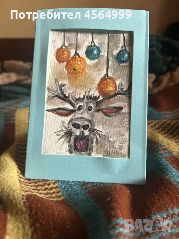 Коледни картички, снимка 5 - Декорация за дома - 52776660