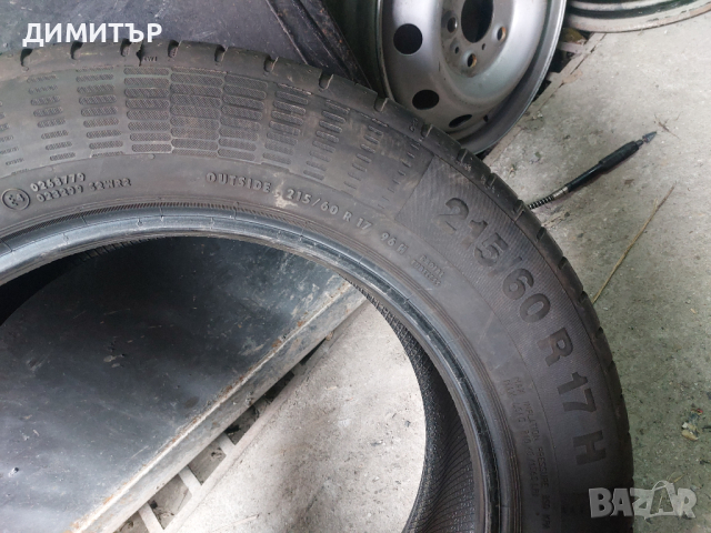 4 бр.летни гуми Continental 215 60 17 dot1518 цената е за брой!, снимка 7 - Гуми и джанти - 44822073
