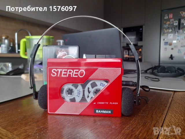 Bahman портативен стерео касетофон тип Walkman / Уокмен / Уолкмен