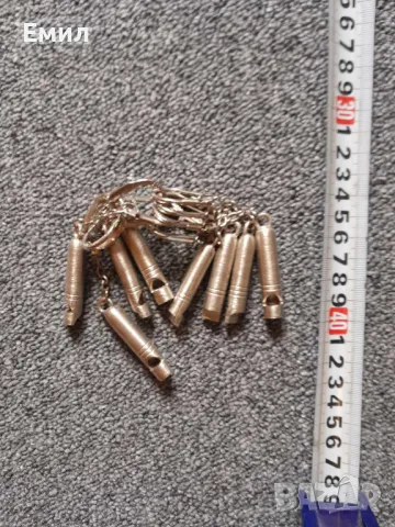  метална  свирка, ключодържател, снимка 2 - Други - 47414078