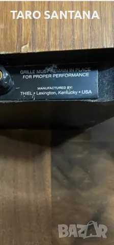 тонколони THIEL CS1,5 , снимка 6 - Тонколони - 49792783