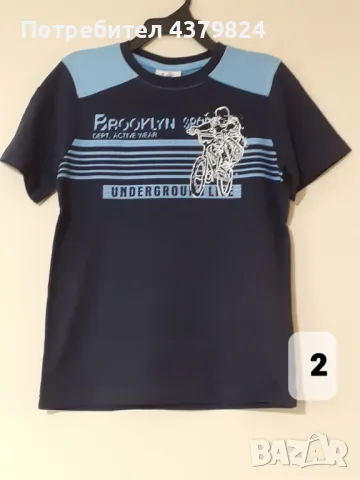 Нови немски тениски за момче с этикет, р.128 см., снимка 3 - Детски тениски и потници - 49749380