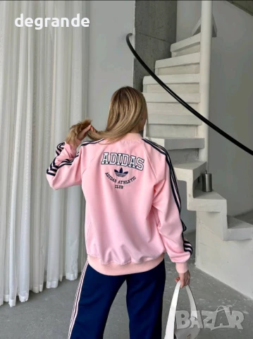 НАМАЛЕН Дамски спортен екип ADIDAS три части ВИДЕО НА МОДЕЛА, снимка 2 - Спортни екипи - 51360535