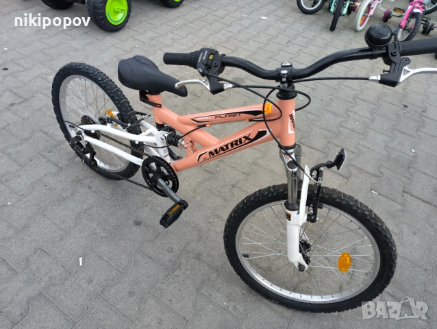 MATRIX Велосипед 20" FLASH розов, снимка 8 - Велосипеди - 53838930