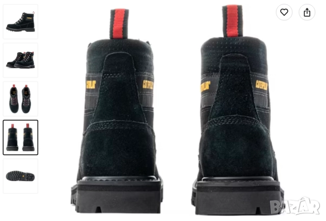 CAT Chronicle „Черни работни ботуши Martin“номер 40, снимка 3 - Други - 52355400