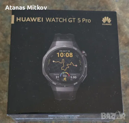 HAUWEI GT 5 pro 46 mm black, снимка 1