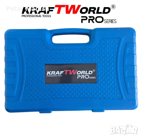 Комплект за демонтаж на лагери 30–70 мм KraftWorld Pro (14 части), снимка 4 - Куфари с инструменти - 50633616