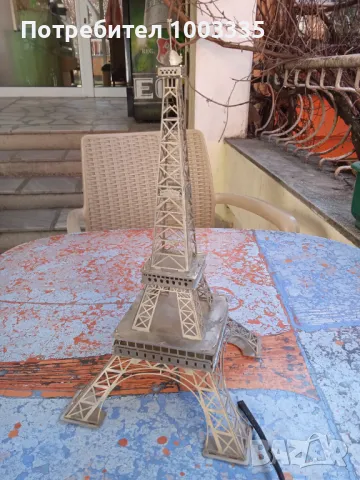Метален 3d макет на Айфеловата кула , снимка 2 - Колекции - 49560597
