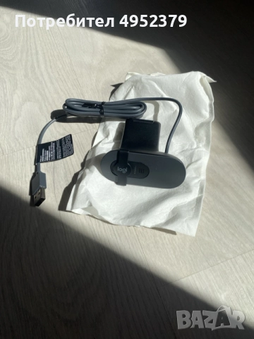 Logitech Brio 100 — Graphite
, снимка 2 - Камери - 56121910