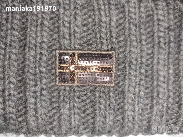 Napapijri зимна шапка с вълна, снимка 2 - Шапки - 44269232