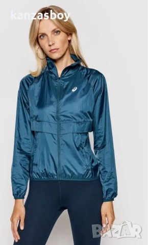 Asics New Strong Jkt - страхотна дамска ветровка КАТО НОВА С, снимка 2 - Спортни екипи - 52013000