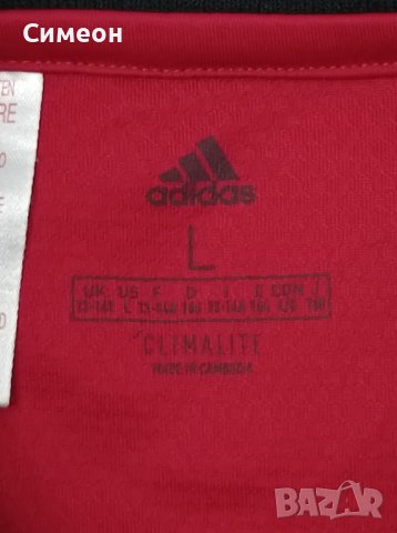 Adidas Manchester United Home Jersey оригинална тениска ръст 147-158см, снимка 3 - Детски тениски и потници - 41757272