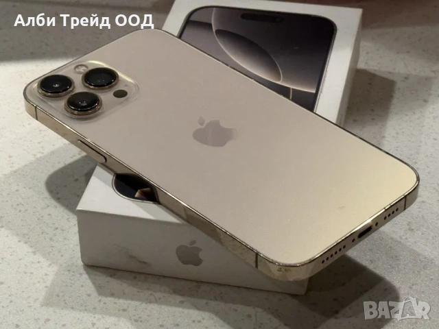 iPhone 13 Pro Max 256GB Gold – Отличен, 100% Батерия.