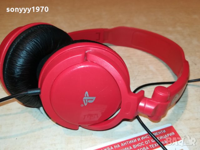 4 GAMERS SONY PLAYSTATION HEADPHONES 0410212058, снимка 4 - Аксесоари - 34350308