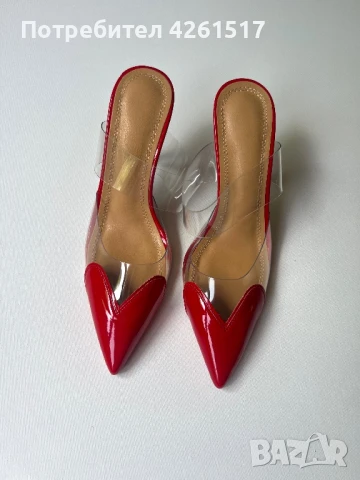 Обувки на ток по модел на Alaia, снимка 1