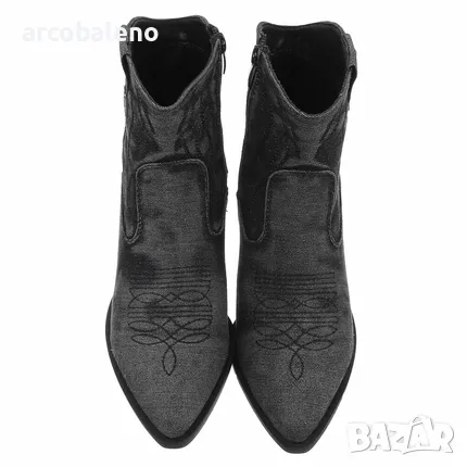 Дамски западни и байкърски ботуши, 5цвята , снимка 9 - Дамски ботуши - 49017269