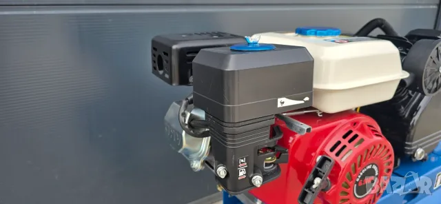 2026 Бензинов компресор за въздух 80 литра 6.5Hp,8 бара 250 л. мин TACH, снимка 5 - Компресори - 56084670