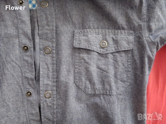 Нова детска риза за момче Docnose, размер 158-164, 12-14г, снимка 6 - Детски ризи - 52955449