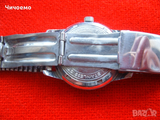 GEVEA automatic 25 rubis INCABLOC Швейцарски ретро мъжки часовник, снимка 4 - Антикварни и старинни предмети - 52930002