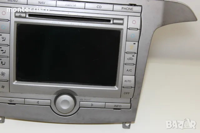 CD RADIO Navi навигация Панел климатроник Ford S-Max (2006-2010г.) 6M2T18B988AC / 6M2T10E889AB Smax, снимка 3 - Аксесоари и консумативи - 47316981