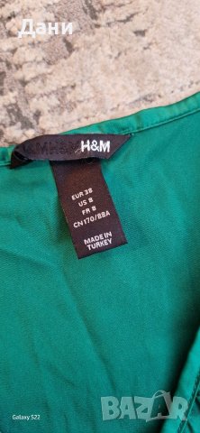 Елегантна сатенена блуза на H & M, снимка 2 - Ризи - 39870510