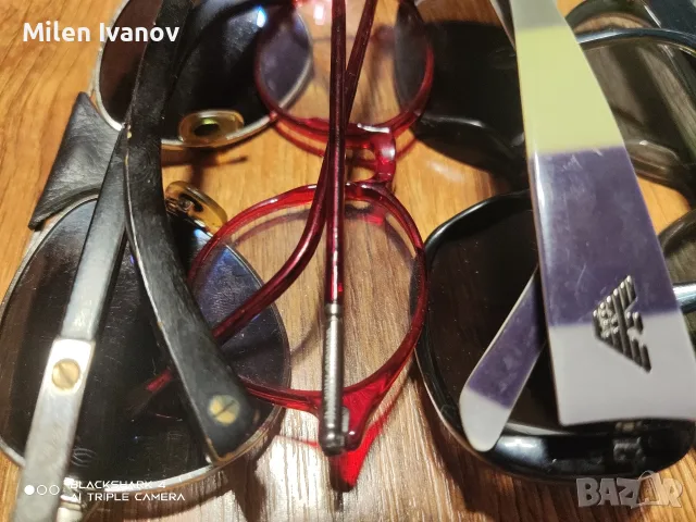 очила различни (rey ban, Armani, Cartier), снимка 5 - Слънчеви и диоптрични очила - 55858240