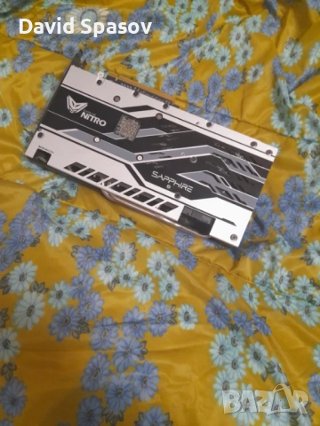 Sapphire AMD Radeon RX 570 Nitro+ видеокарта (gpu), снимка 8 - Видеокарти - 53850153