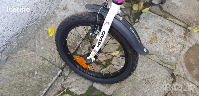 Детски алуминиев велосипед Head July 16 цола, снимка 8 - Детски велосипеди, триколки и коли - 52263143