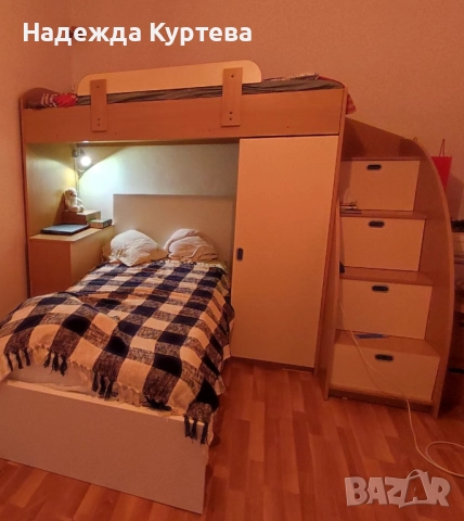 Двуетажно легло , снимка 1