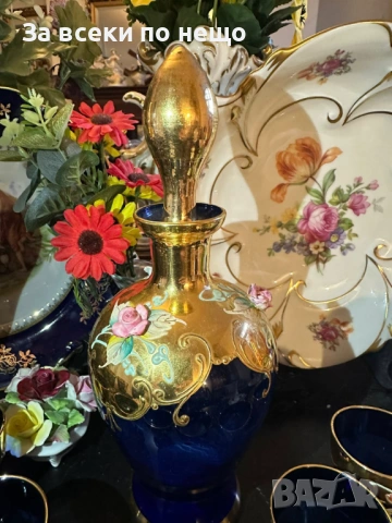 Murano Italy  Circa 1960 - “ Изящният в кобалт” Код P1940, снимка 2 - Декорация за дома - 53731824