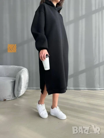 рокли тип суичър , снимка 6 - Рокли - 51423777