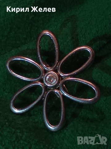 ФЛОРАЛЕН СРЕБЪРЕН АРТ ПРЪСТЕН СРЕБРО 925 ЦВЕТЕ МАРГАРИТКА ПРЕКРАСНА МАЙСТОРСКА ИЗРАБОТКА 27177, снимка 15 - Пръстени - 36795452