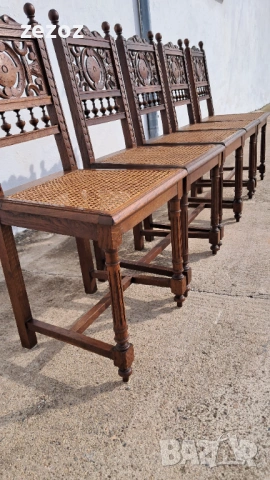 Столове трапезни-5бр.№037, снимка 4 - Столове - 53028691