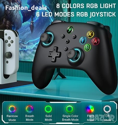 Нов Безжичен контролер джойстик за Nintendo Switch Lite OLED игри геймър, снимка 2 - Други игри и конзоли - 42002812