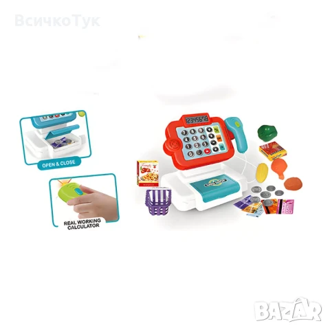 ✨Детски касов апарат - 2 цвята, снимка 2 - Други - 51319688
