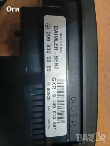 Управление климатик за Мерцедес W203 209 830 02 85 / 9 140 010 491, снимка 3 - Части - 55953633